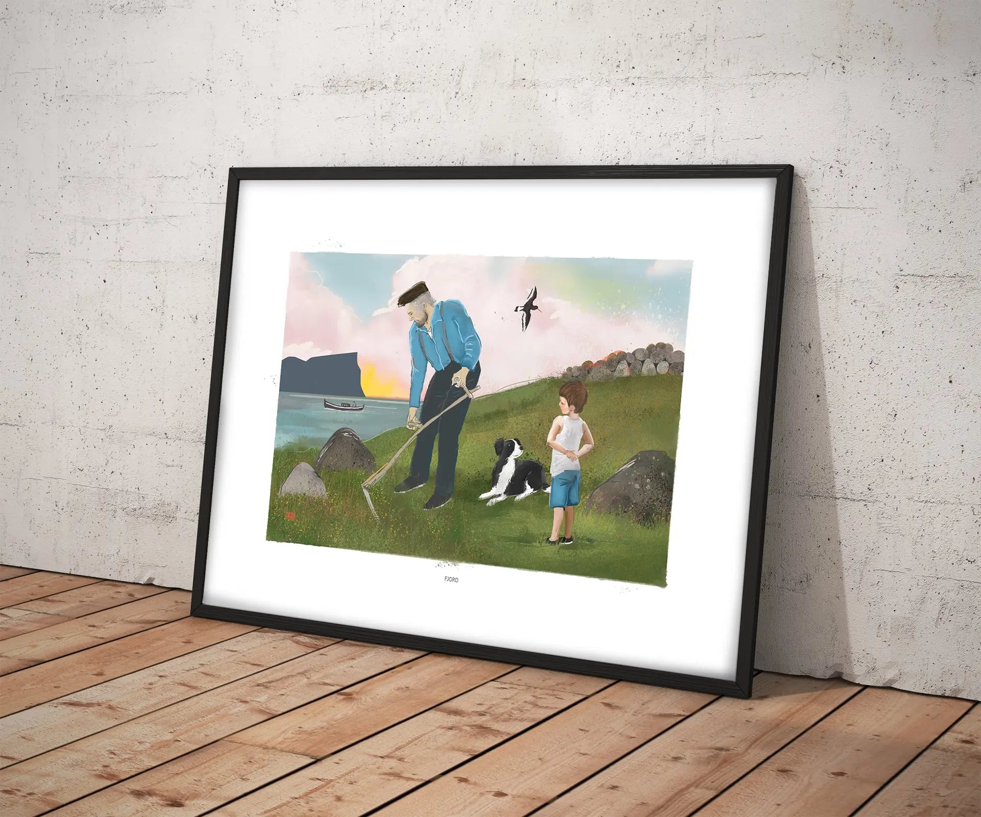 Poster - Í hoyna, abbin FJORD