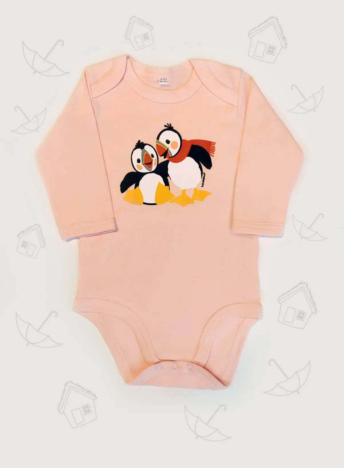 Lundaland bodystocking - Dusty Pink FJORD