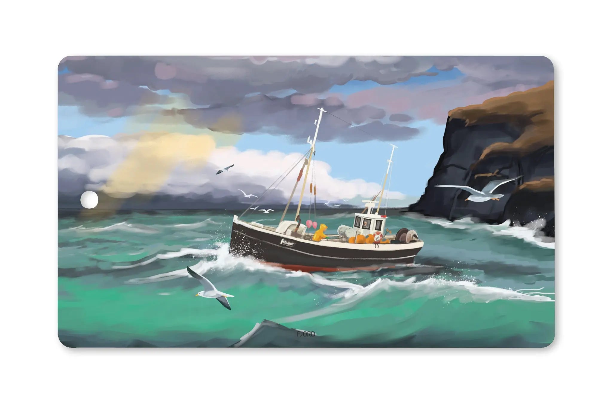 Buttering Board - Aftur av útróðri FJORD