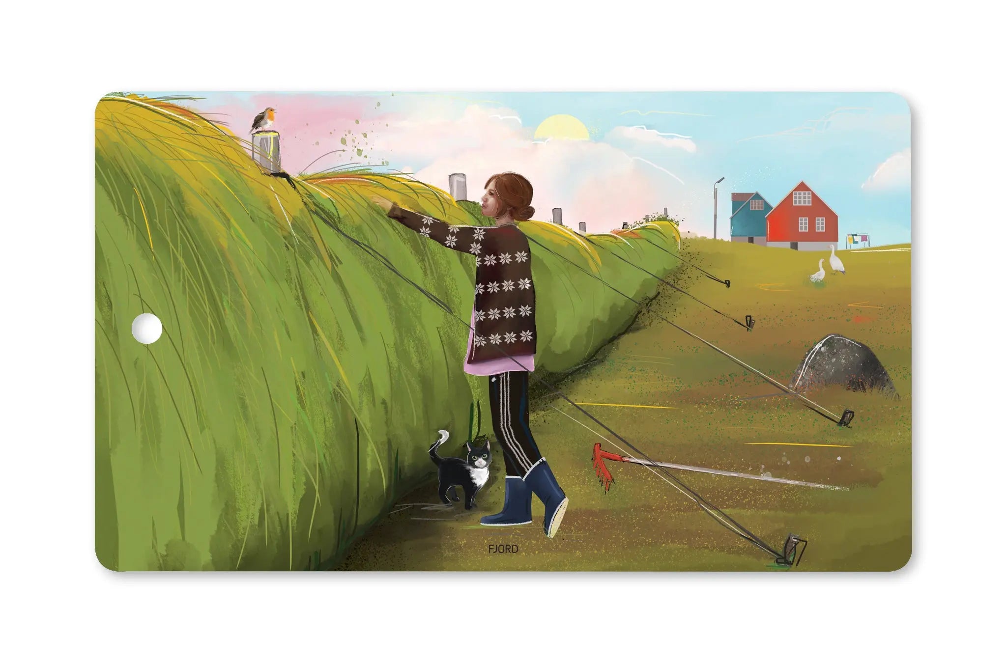 Buttering Board - Haydrying rack FJORD