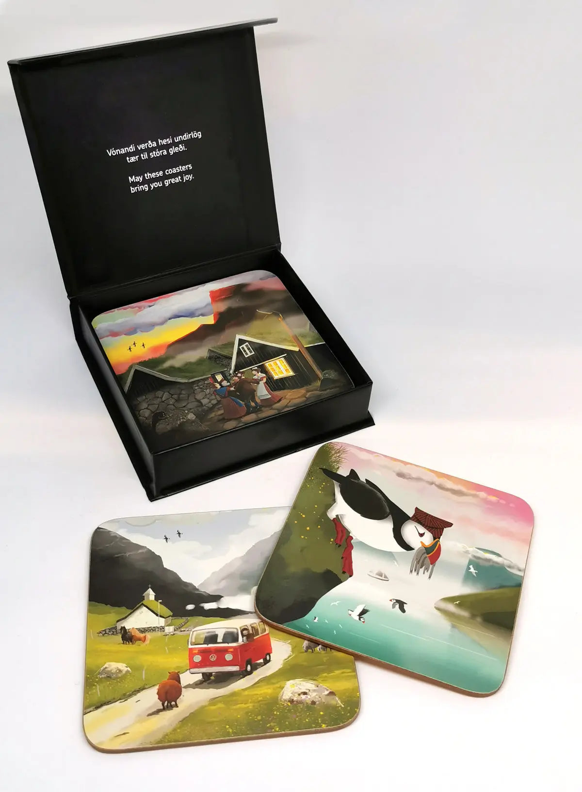 Coaster Set - Föroyar FJORD