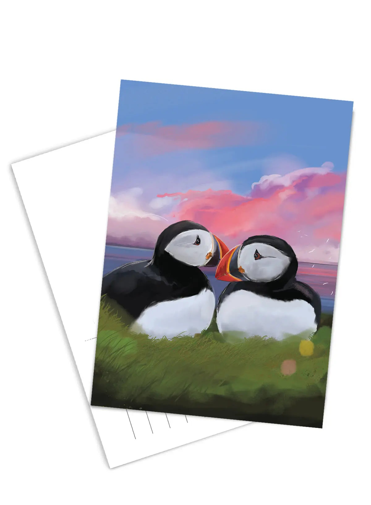 Postcard - Lundapar FJORD