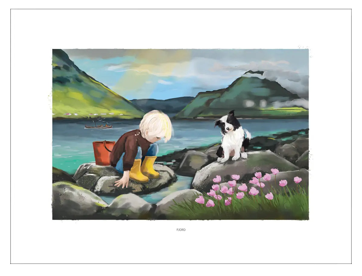 Poster - Niðri í fjöru FJORD