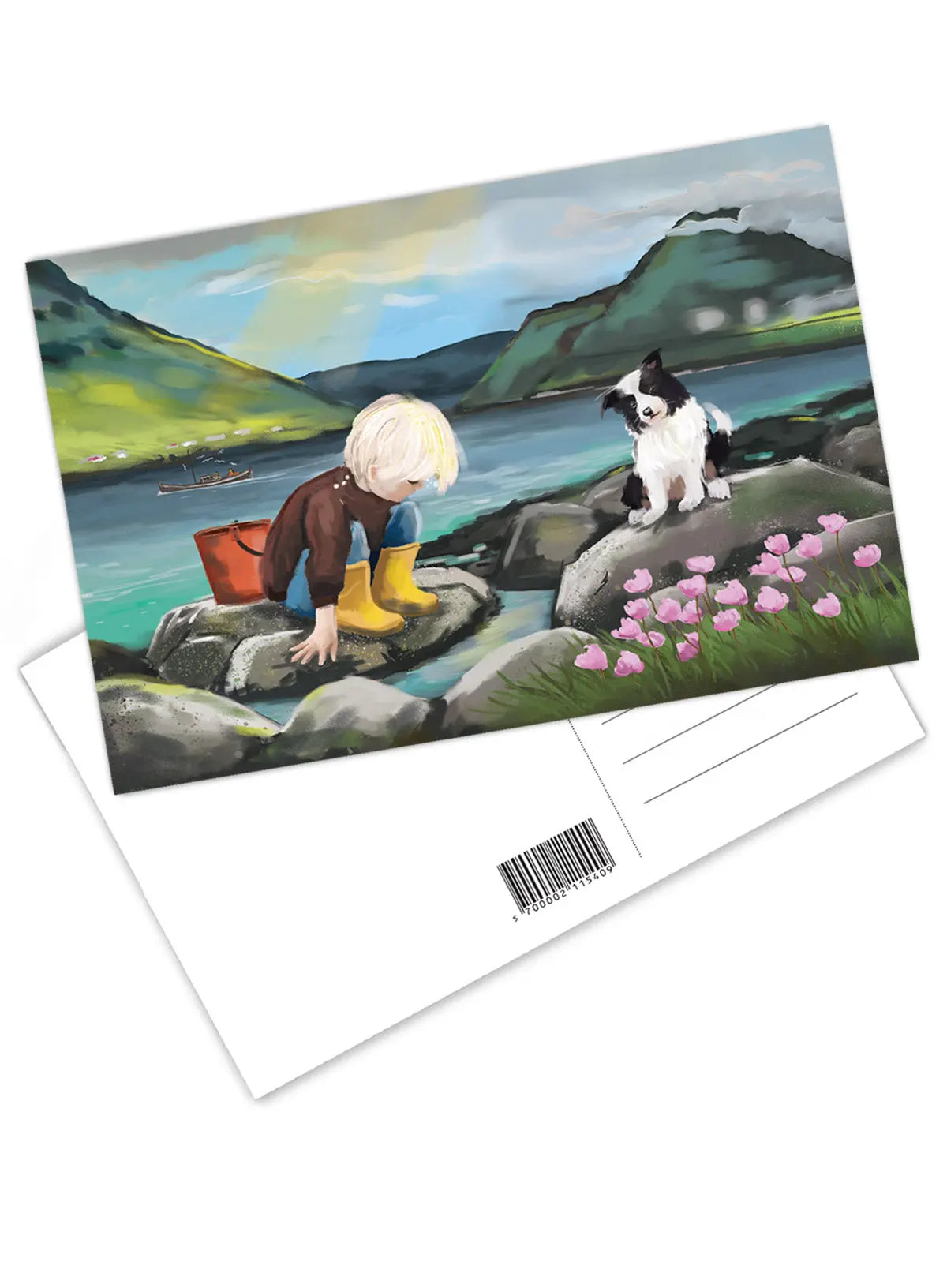 Postcard - Niðri í fjöru FJORD