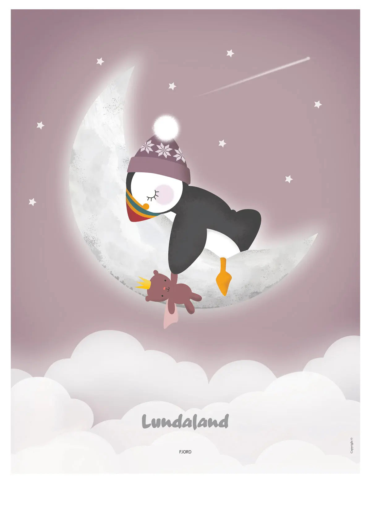 Poster - Góða nátt Lundadidda FJORD