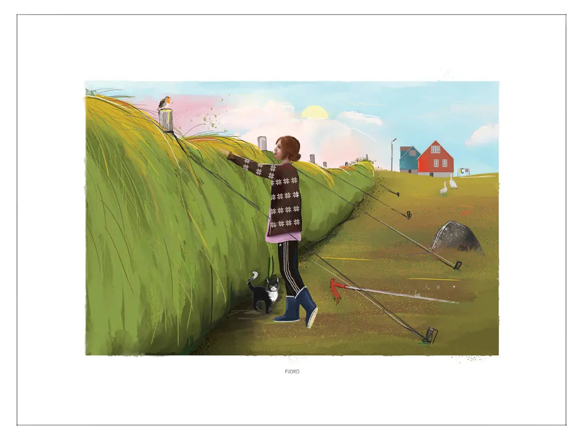Poster - í hoyna, turkilag FJORD