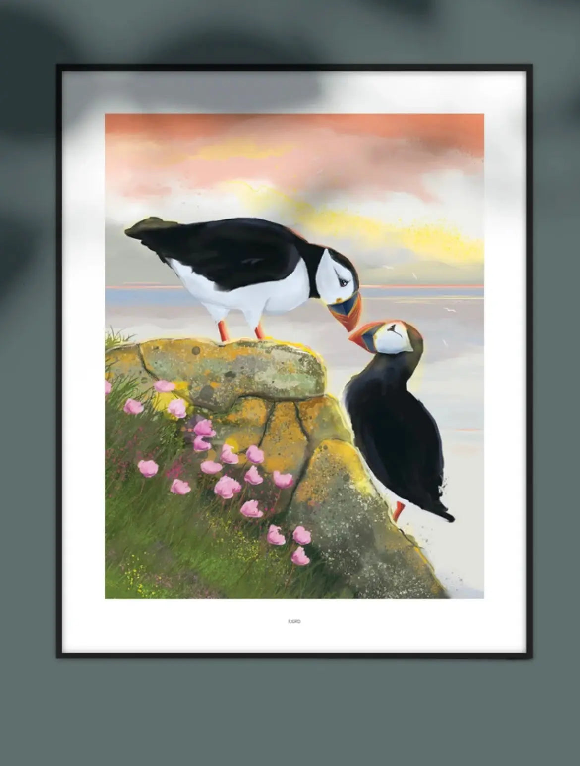 Poster - Ásttiknir lundar FJORD