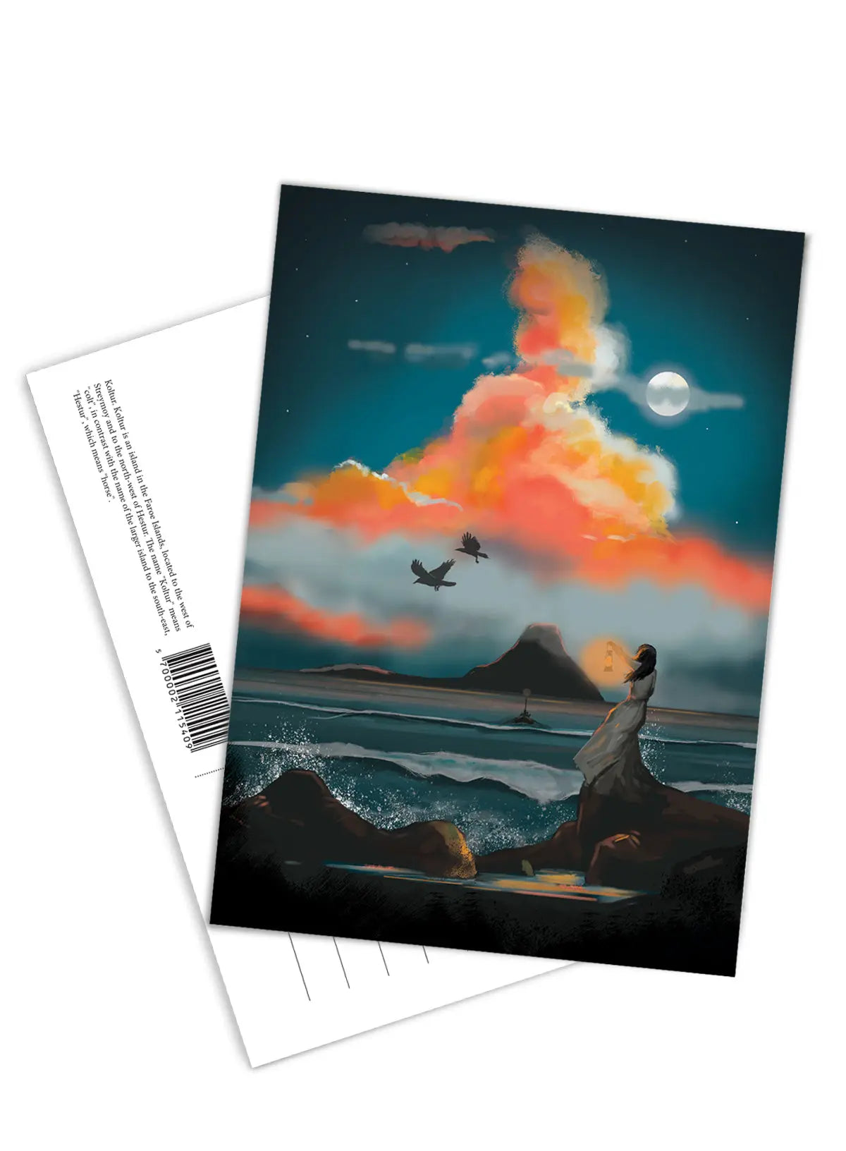 Postcard - Koltur FJORD