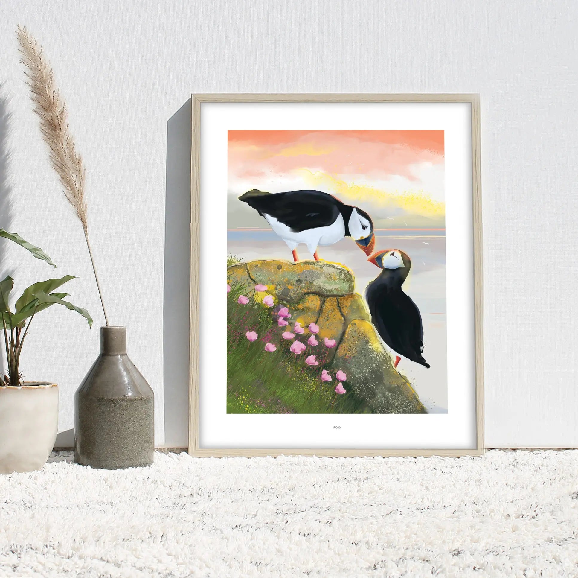 Poster - Ásttiknir lundar FJORD