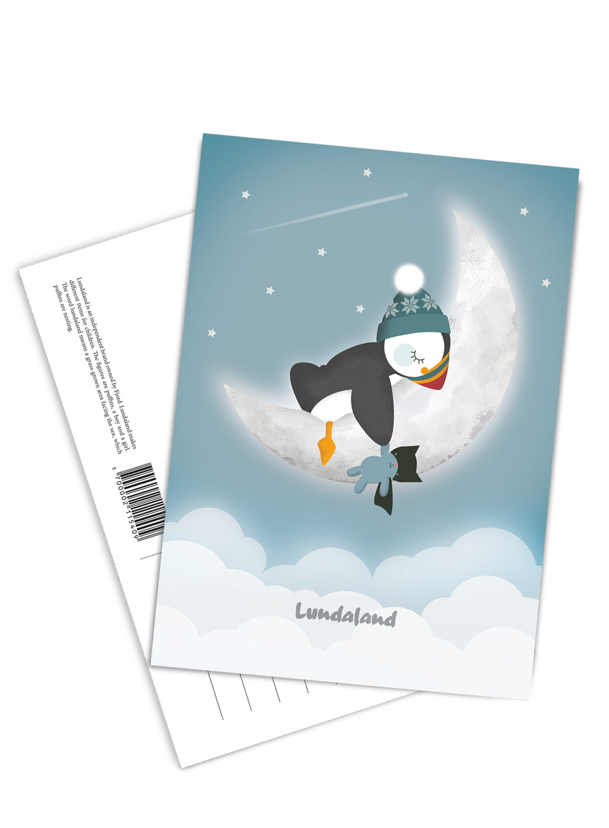 Postkort - Góða nátt lítli Lundabeiggi