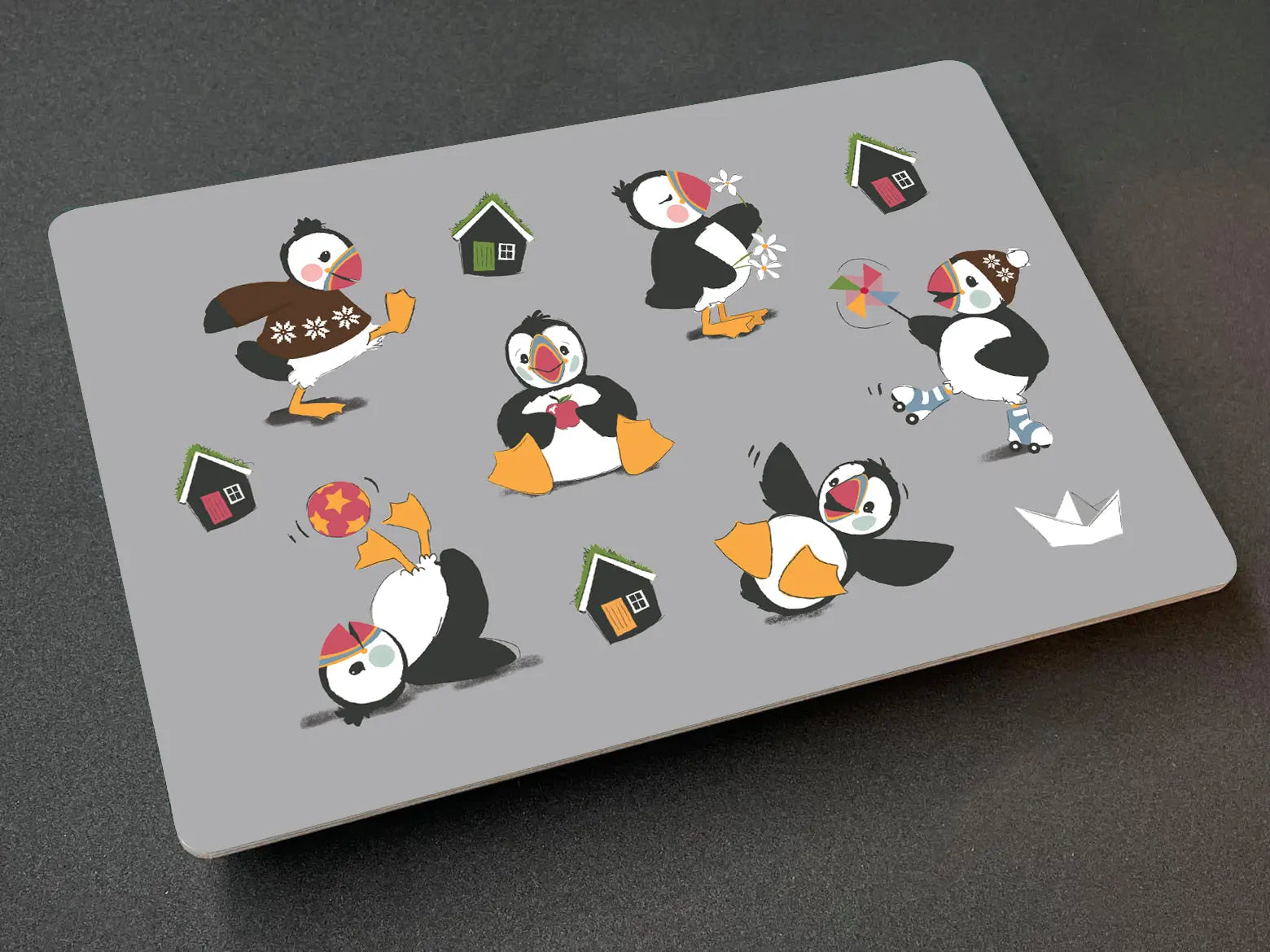 Buttering Board - Lundaland, Grey FJORD