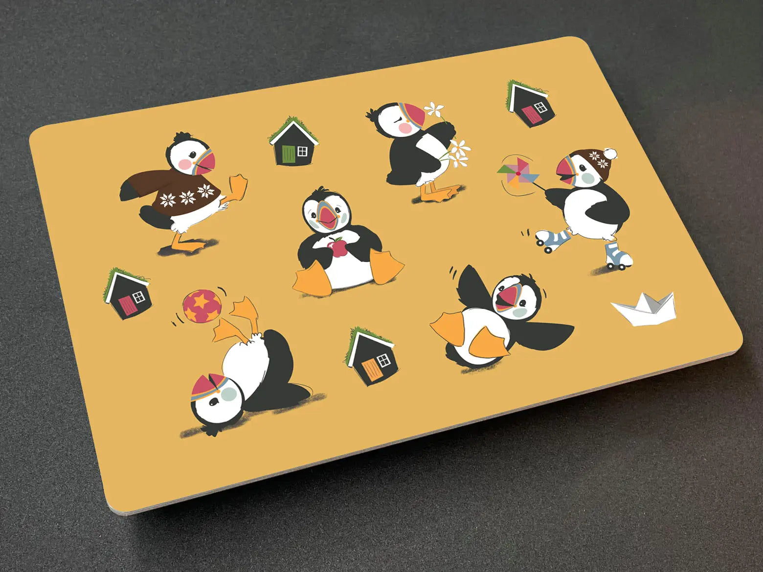 Buttering Board - Lundaland, Yellow FJORD