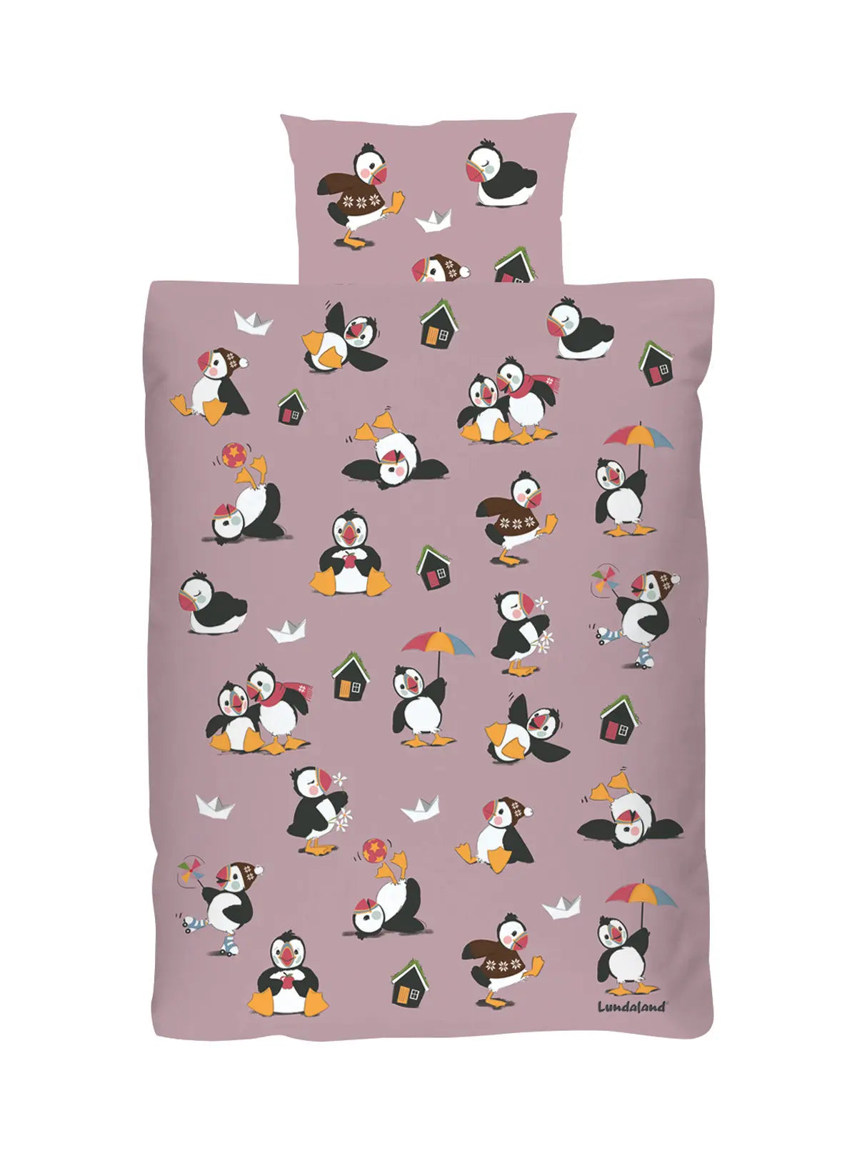 Junior Bed Linen - Rosa FJORD