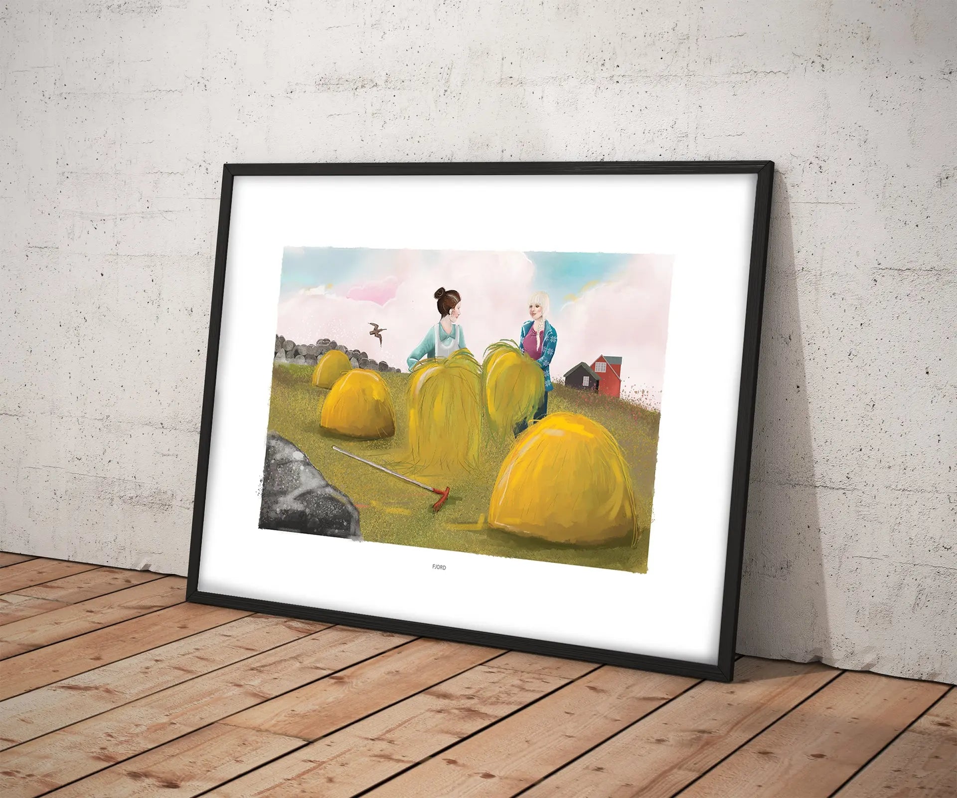 Poster - Í hoyna, sátubörn FJORD