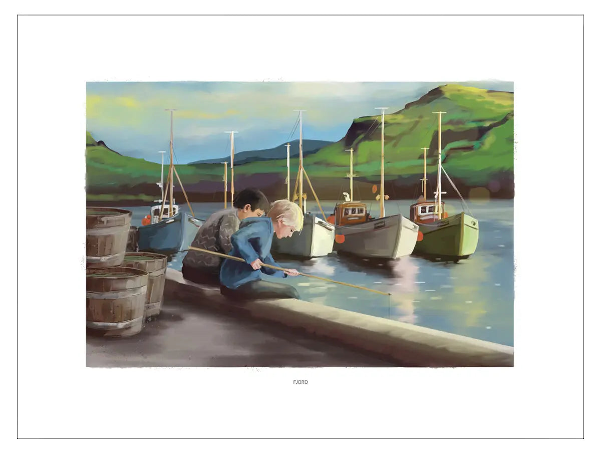 Poster - Á seiðabergi FJORD