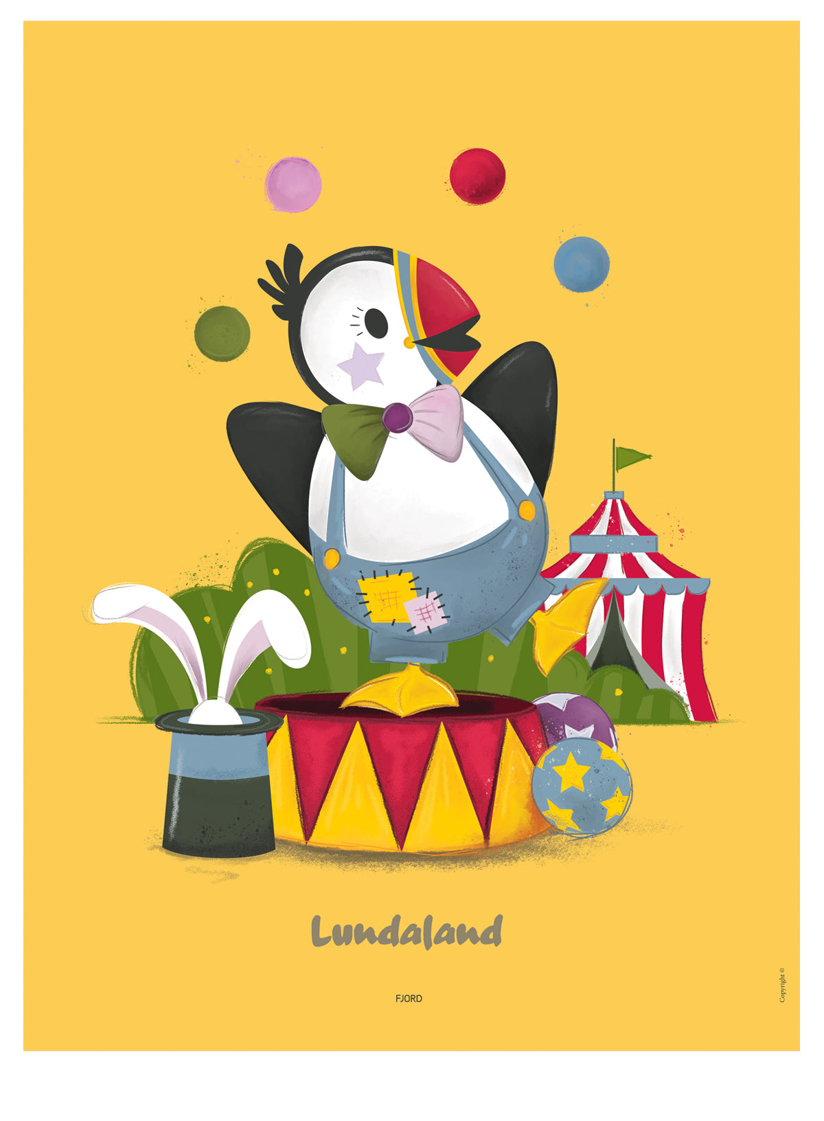 Plakat - Lundaland Sirkus