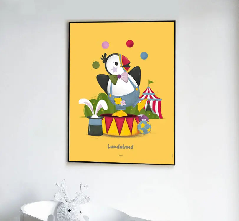 Poster - Lundaland Sirkus FJORD