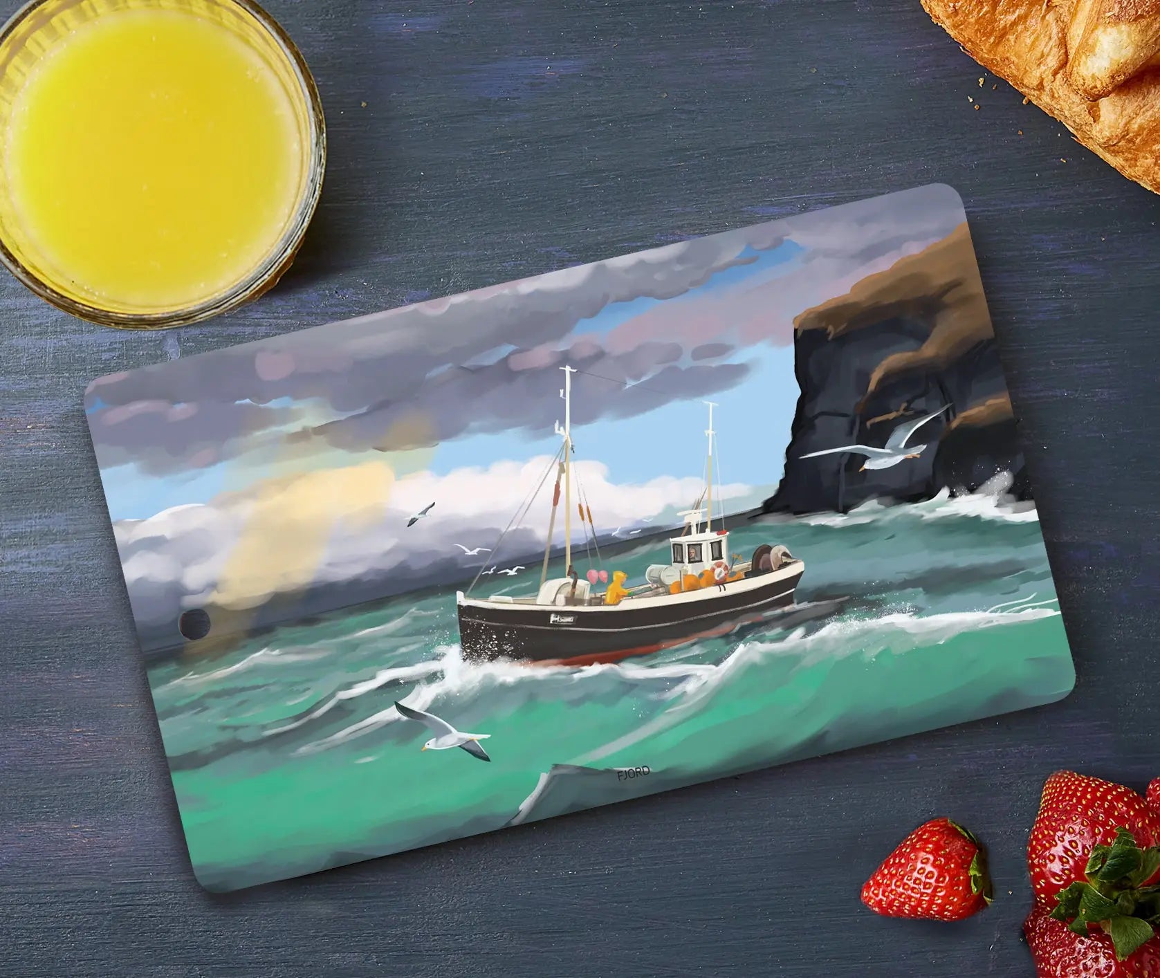 Buttering Board - Aftur av útróðri FJORD