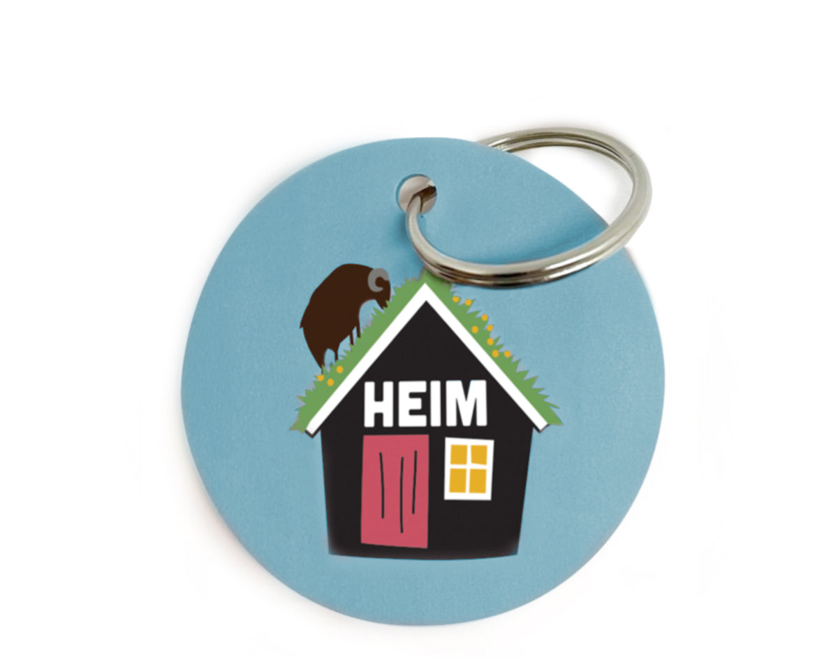 Key ring - Heim (blue)