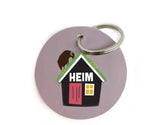 Key ring - Heim (rosa)