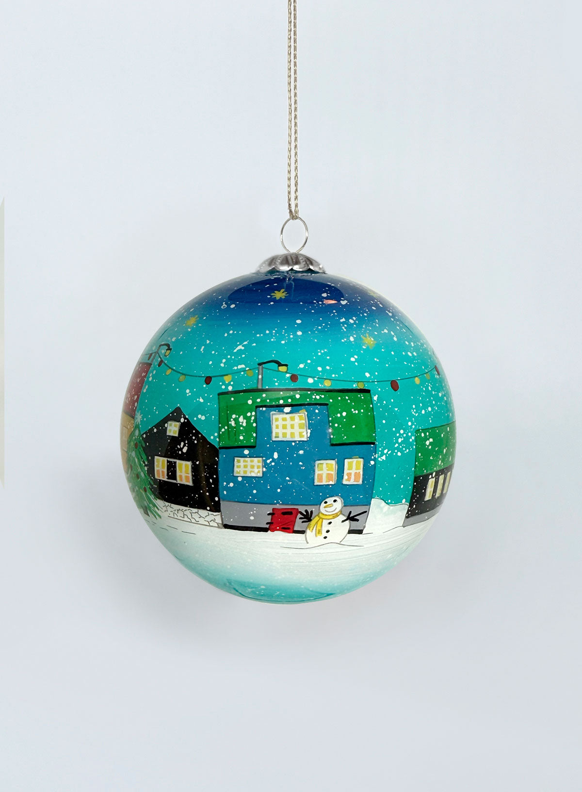 Glass Bauble - Bygd