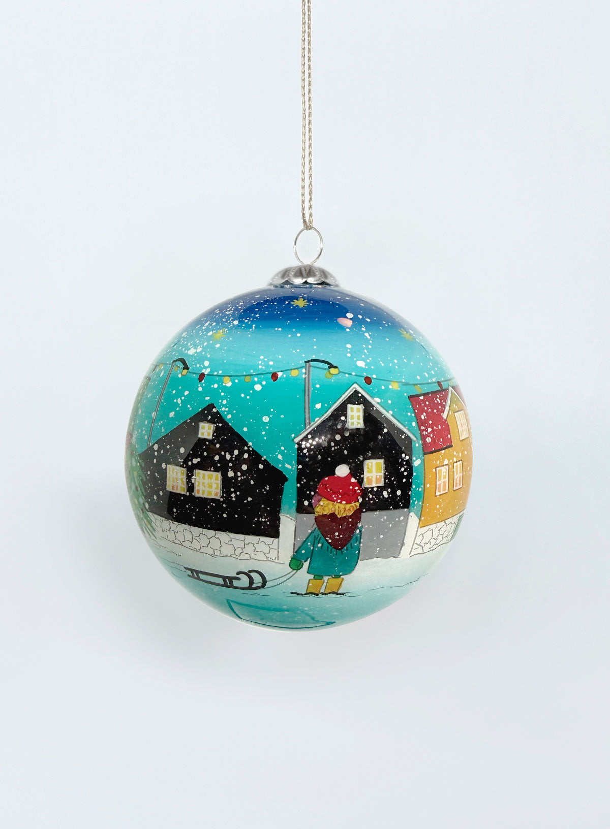Glass Bauble - Bygd