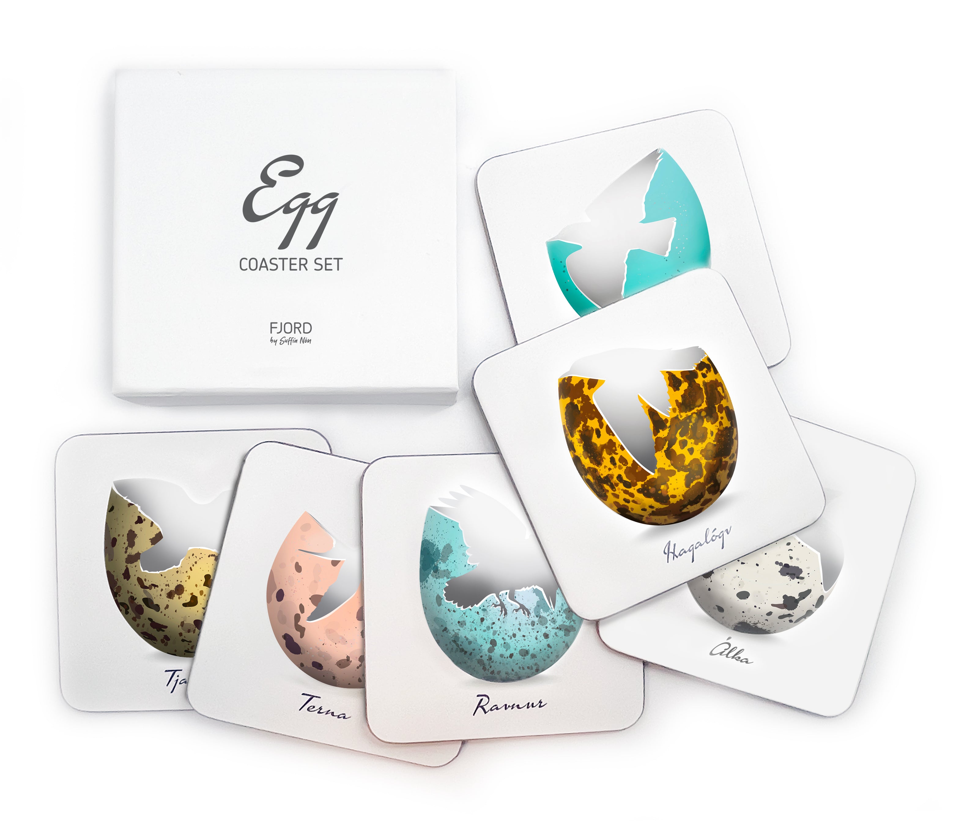 Egg - Coaster Set