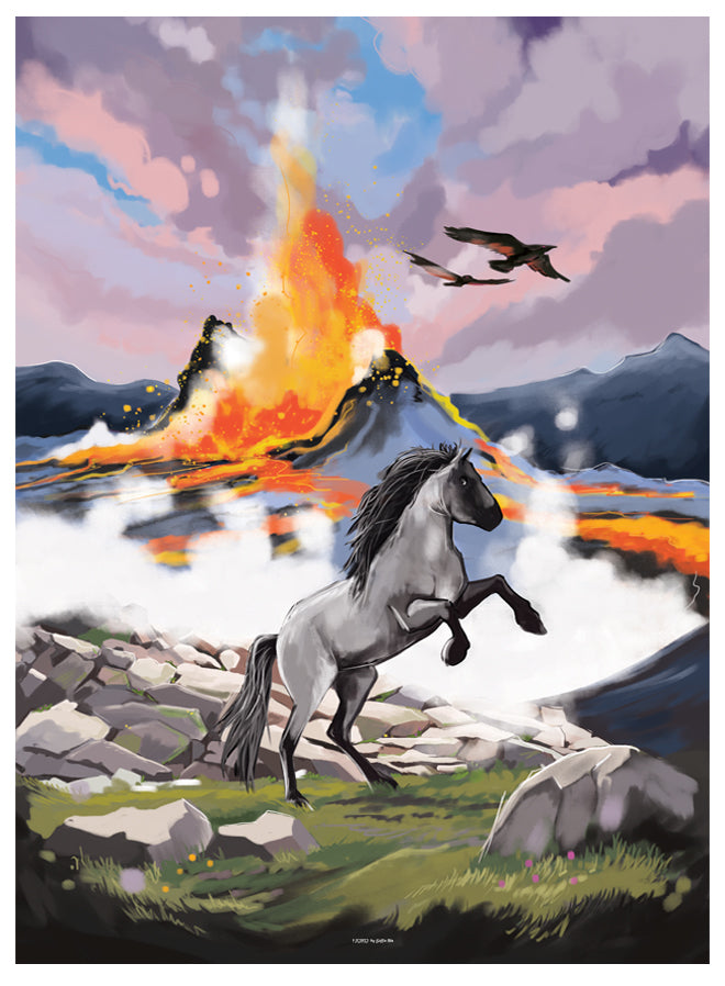Poster - Eldgos