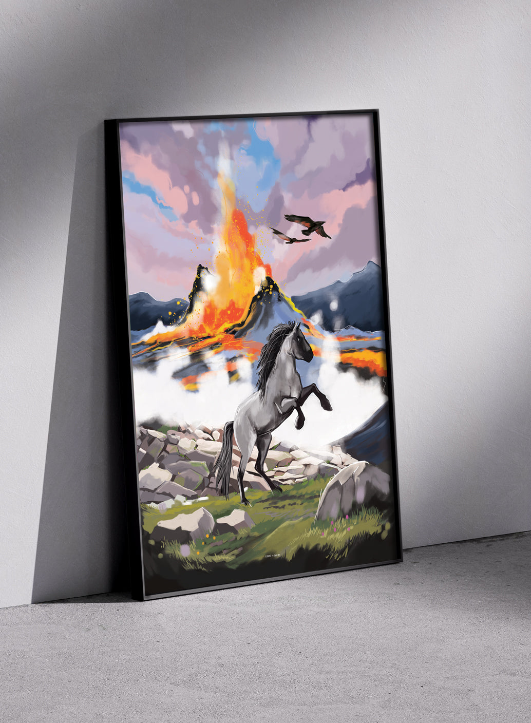 Poster - Eldgos