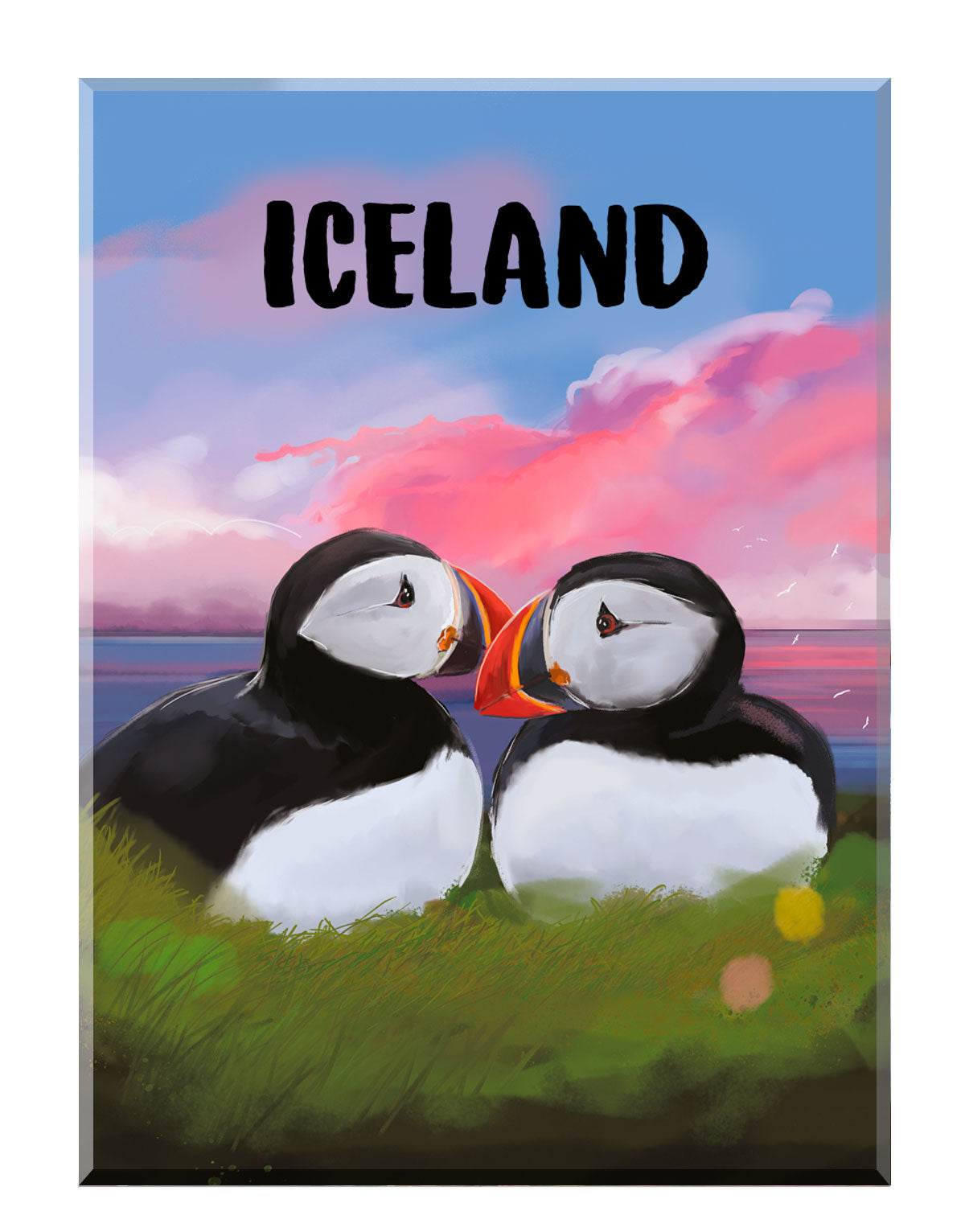 Magnet Lundapar - Iceland Fjord