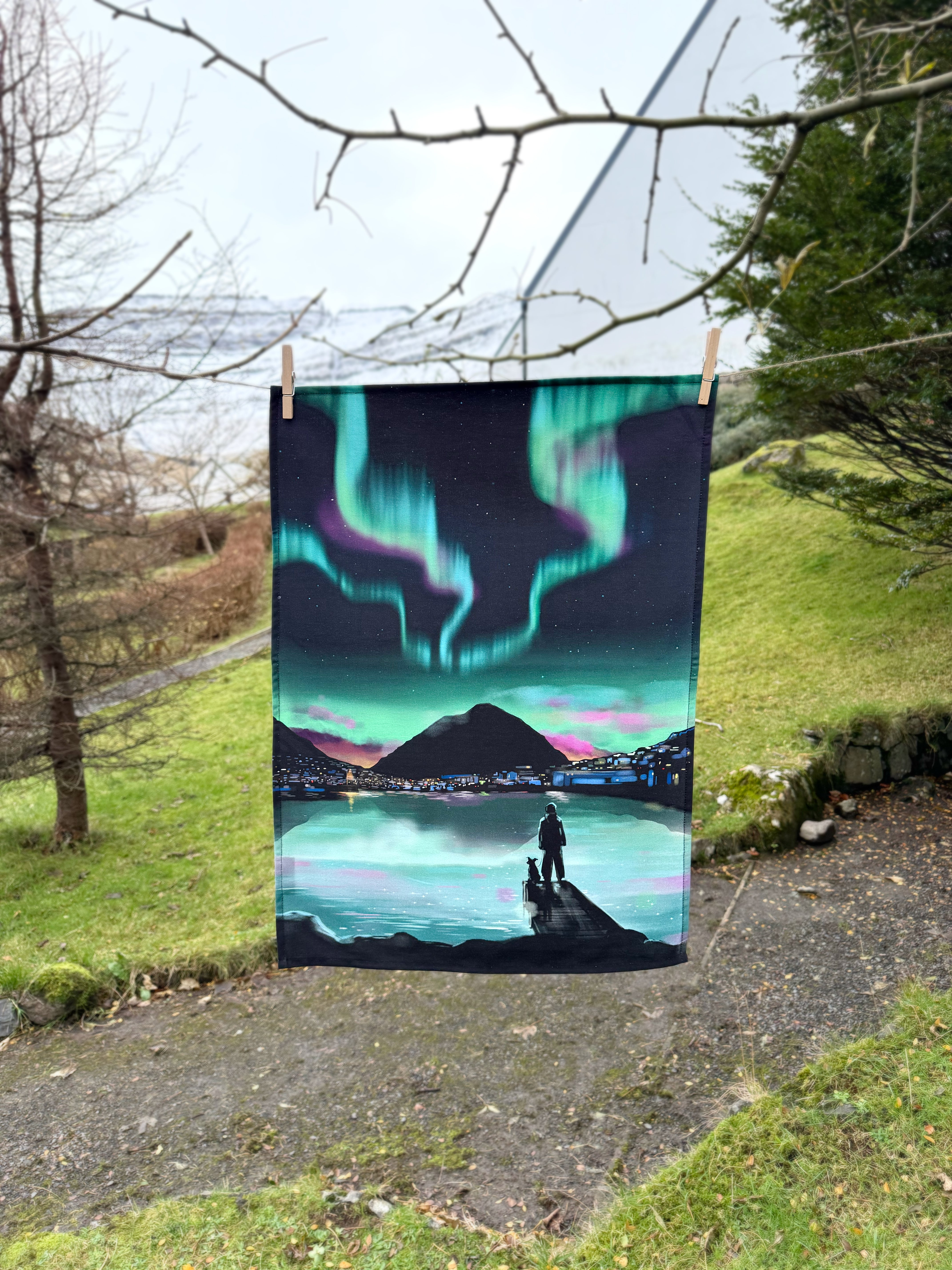 Tea Towel - Norðlýsið