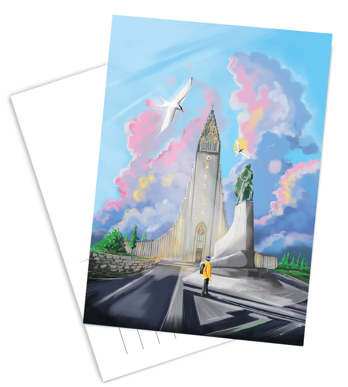 Postcard - Hallgrímskirkjan