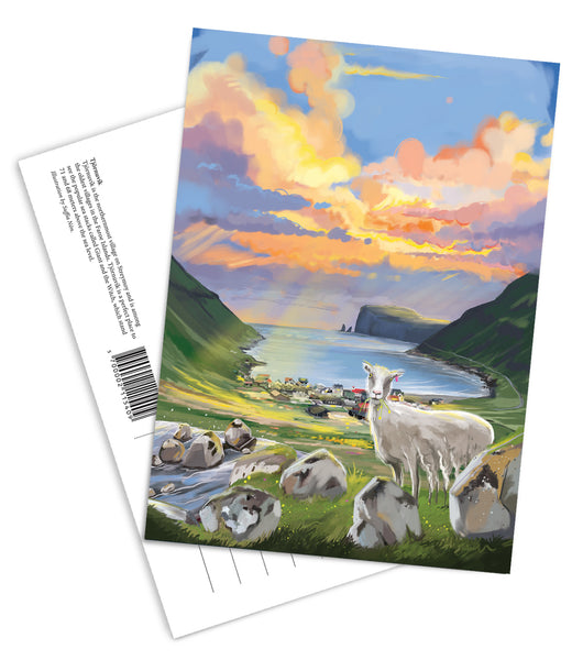 Postcard - Tjörnuvík