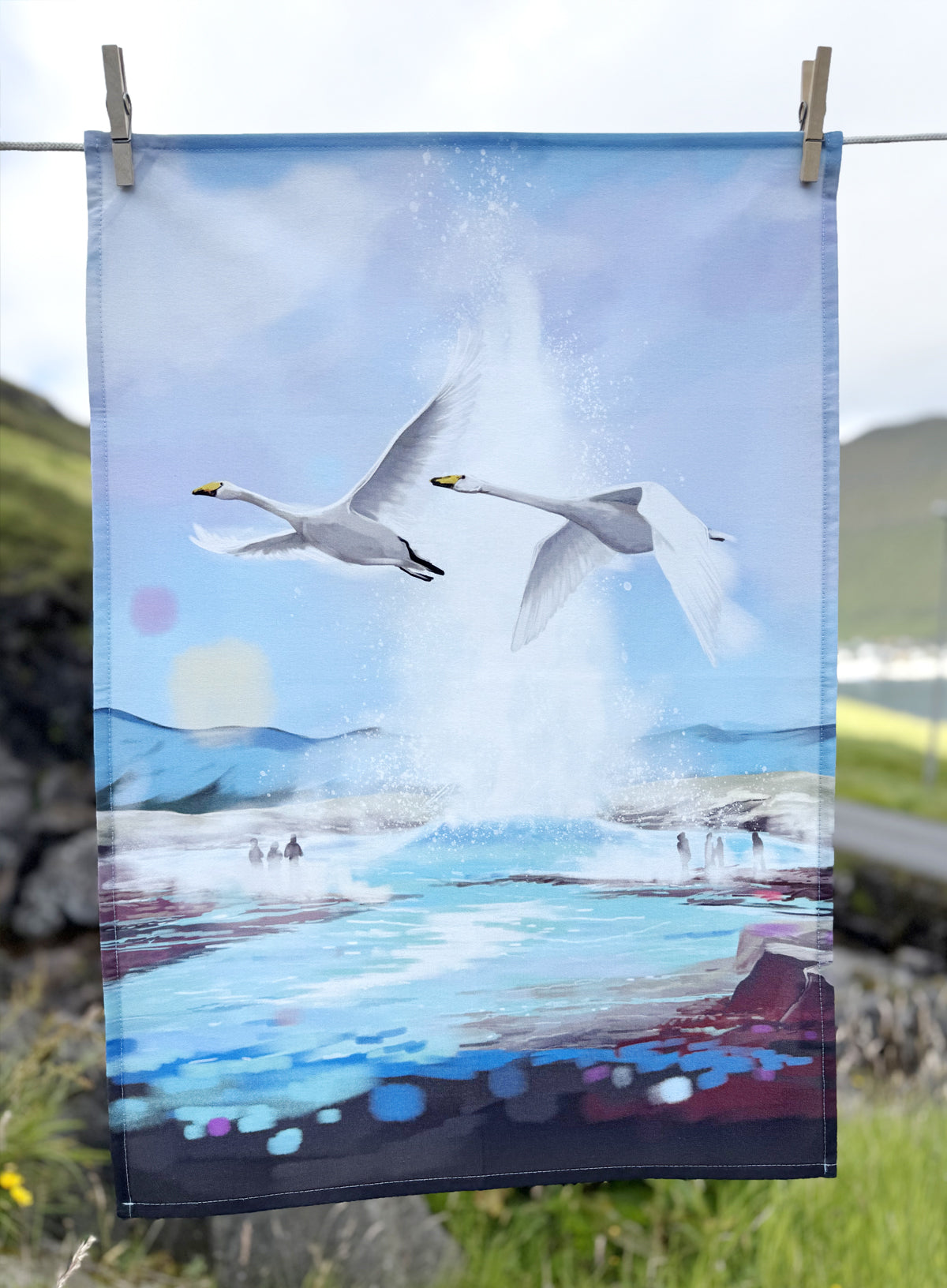 Tea towel - Geysir