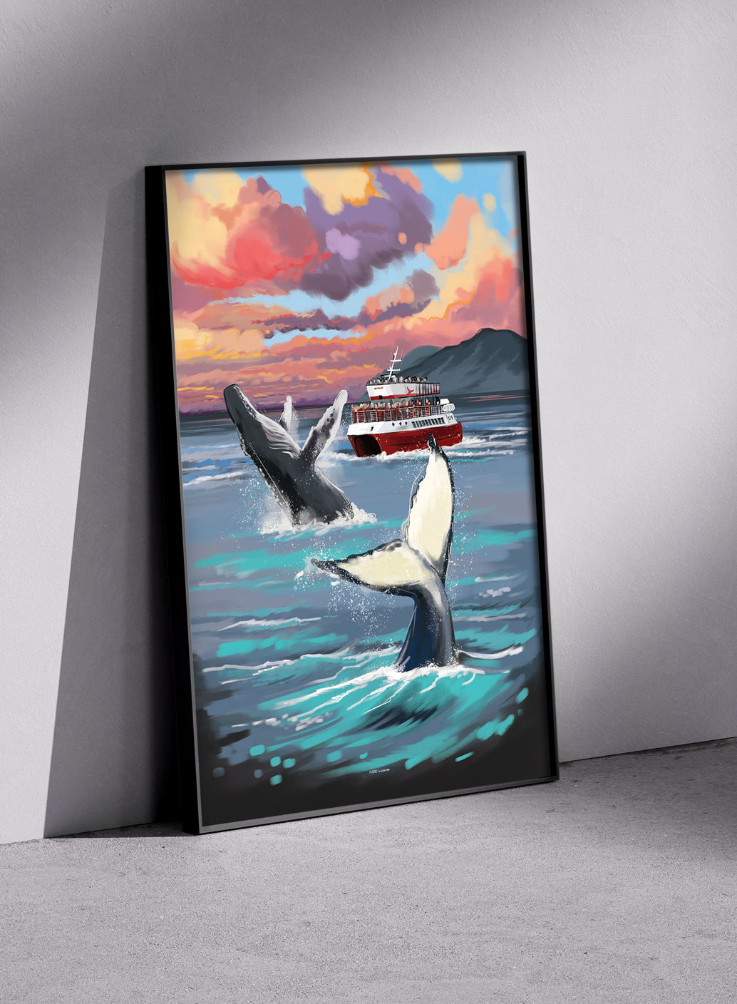 Poster - Whale watching